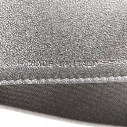 Chanel Lambskin Camellia Embossed Medium Agenda Cover Black 7 of 9
