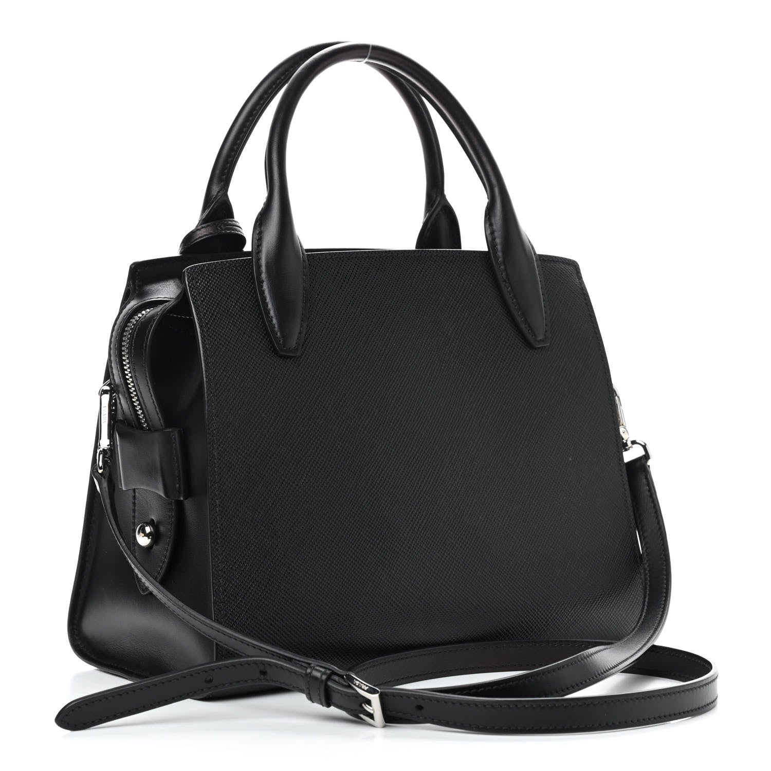 Prada Saffiano Cuir Kristen Black 3 of 10