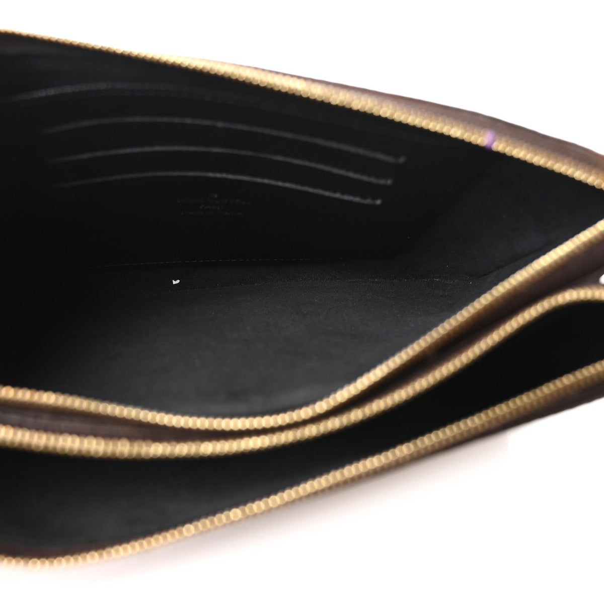 Louis Vuitton Reverse Monogram Giant Double Zip Pochette 5 of 9