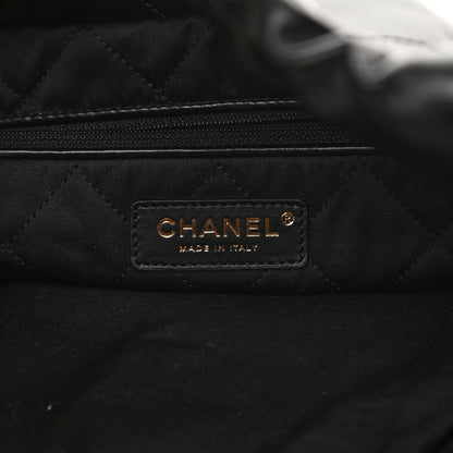 Chanel Shiny Calfskin Quilted Small Chanel 22 Black 7 of 11