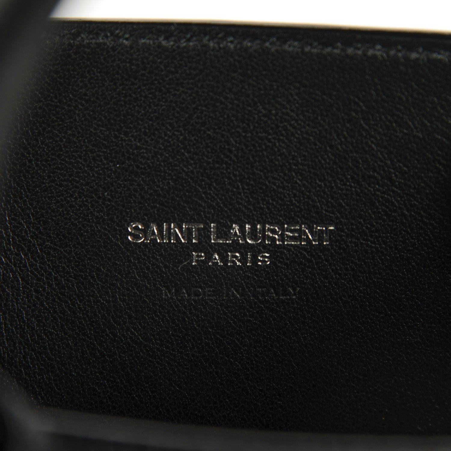 Saint Laurent Grained Calfskin Nano Sac De Jour Black 8 of 8