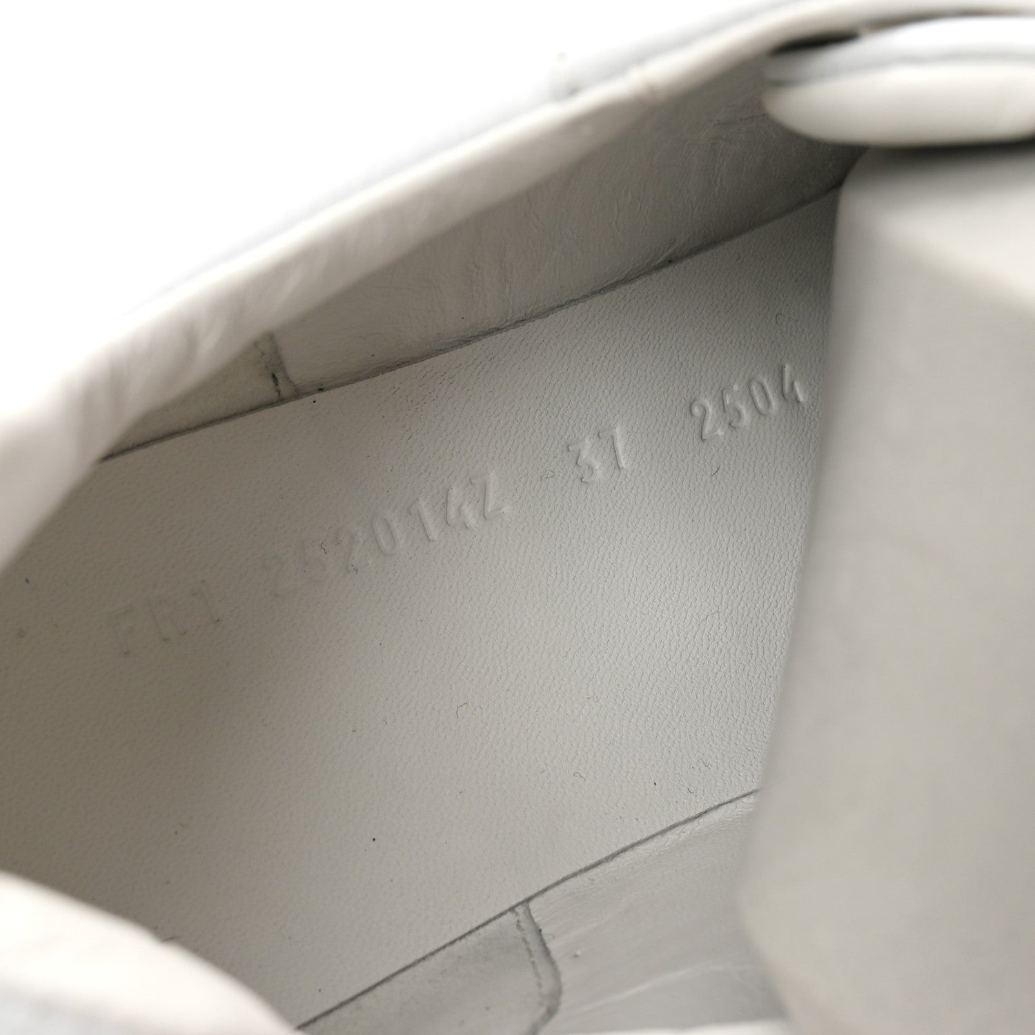 Hermes Goatskin Impulse Sneakers 37 White 10 of 11