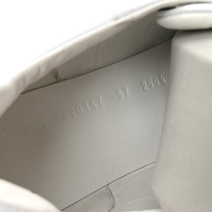 Hermes Goatskin Impulse Sneakers 37 White 10 of 11