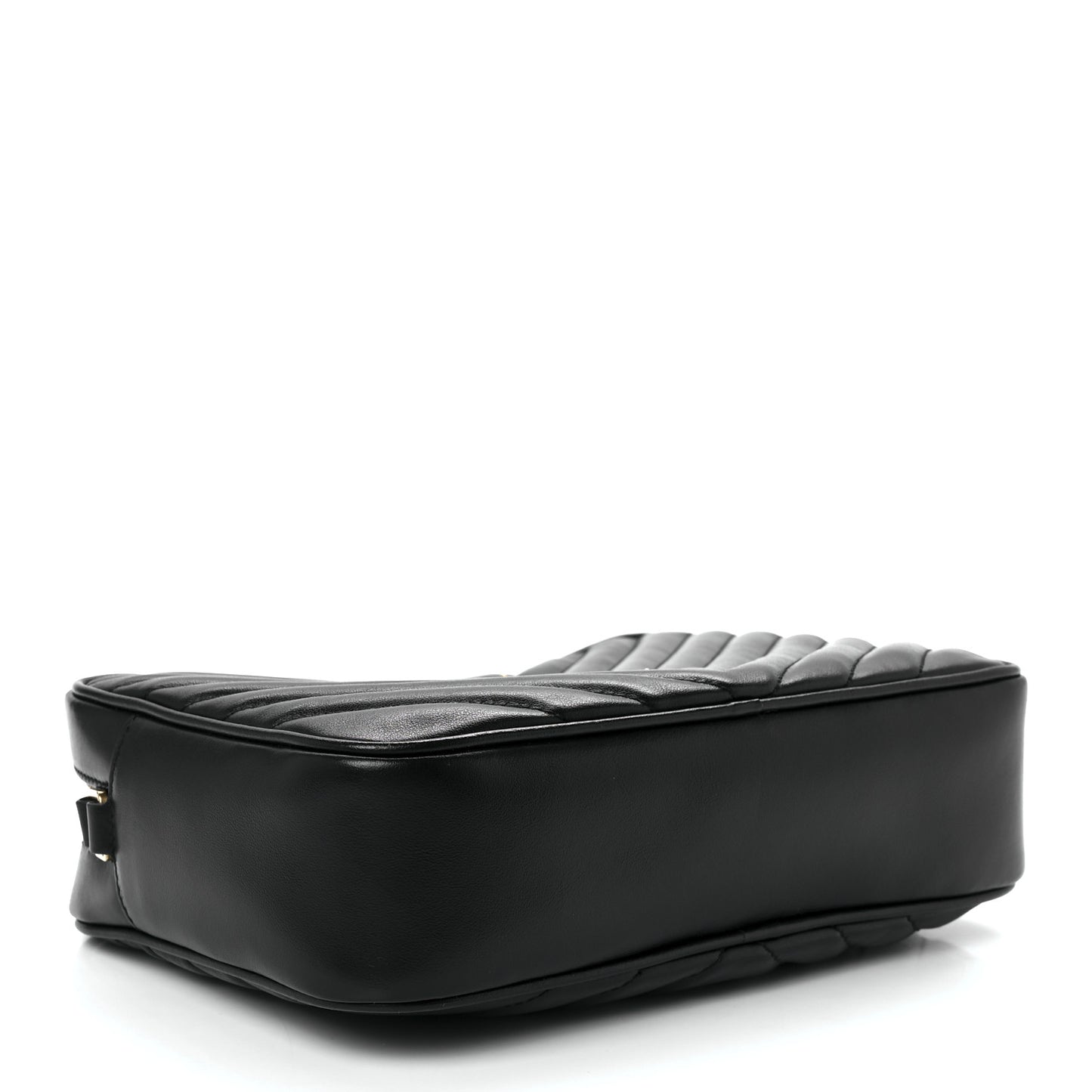 Calfskin Matelasse Monogram Lou Camera Bag Black