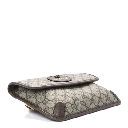 Gucci GG Supreme Monogram Neo Vintage Web Belt Bag Brown 4 of 12