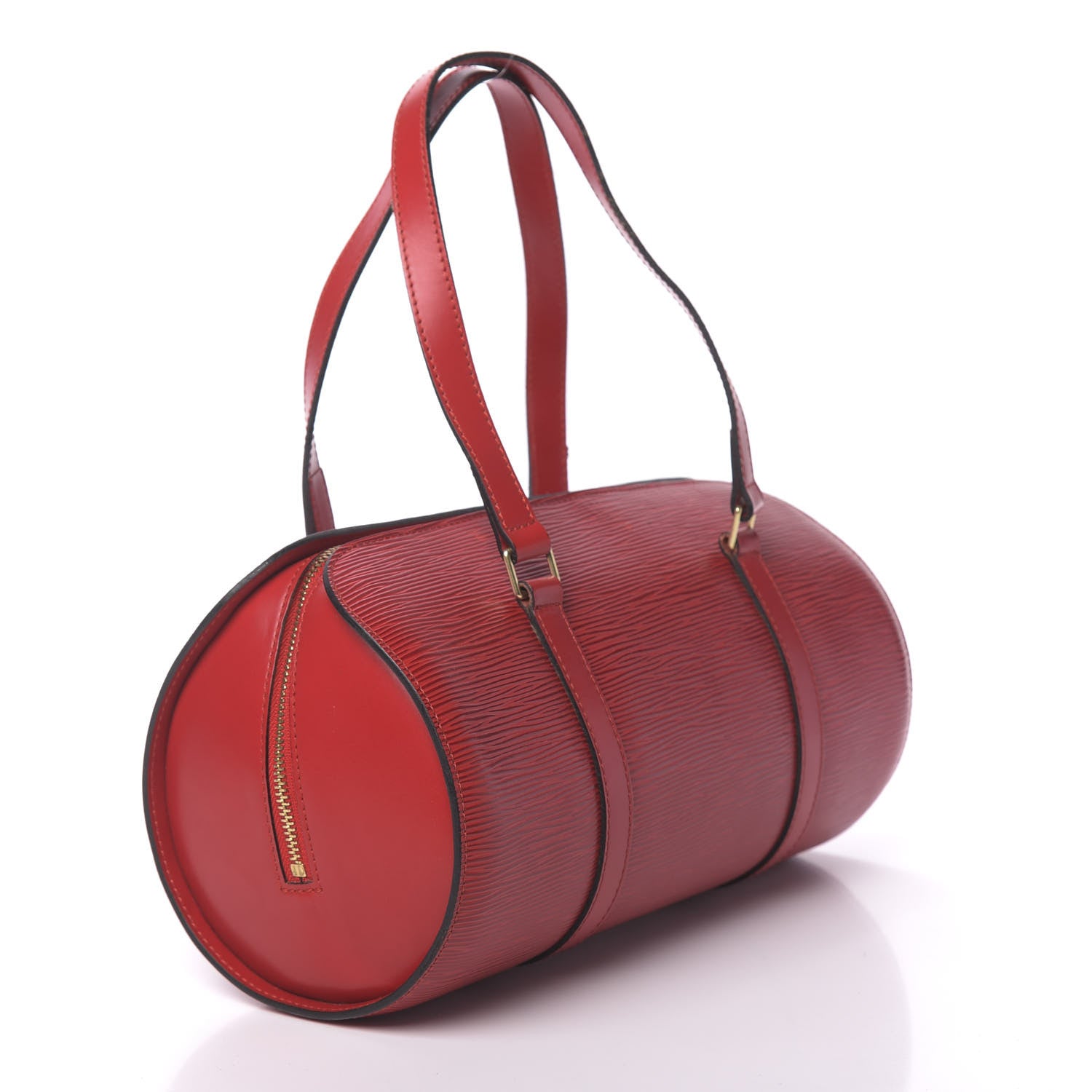 Louis Vuitton Epi Soufflot Castillan Red 3 of 11