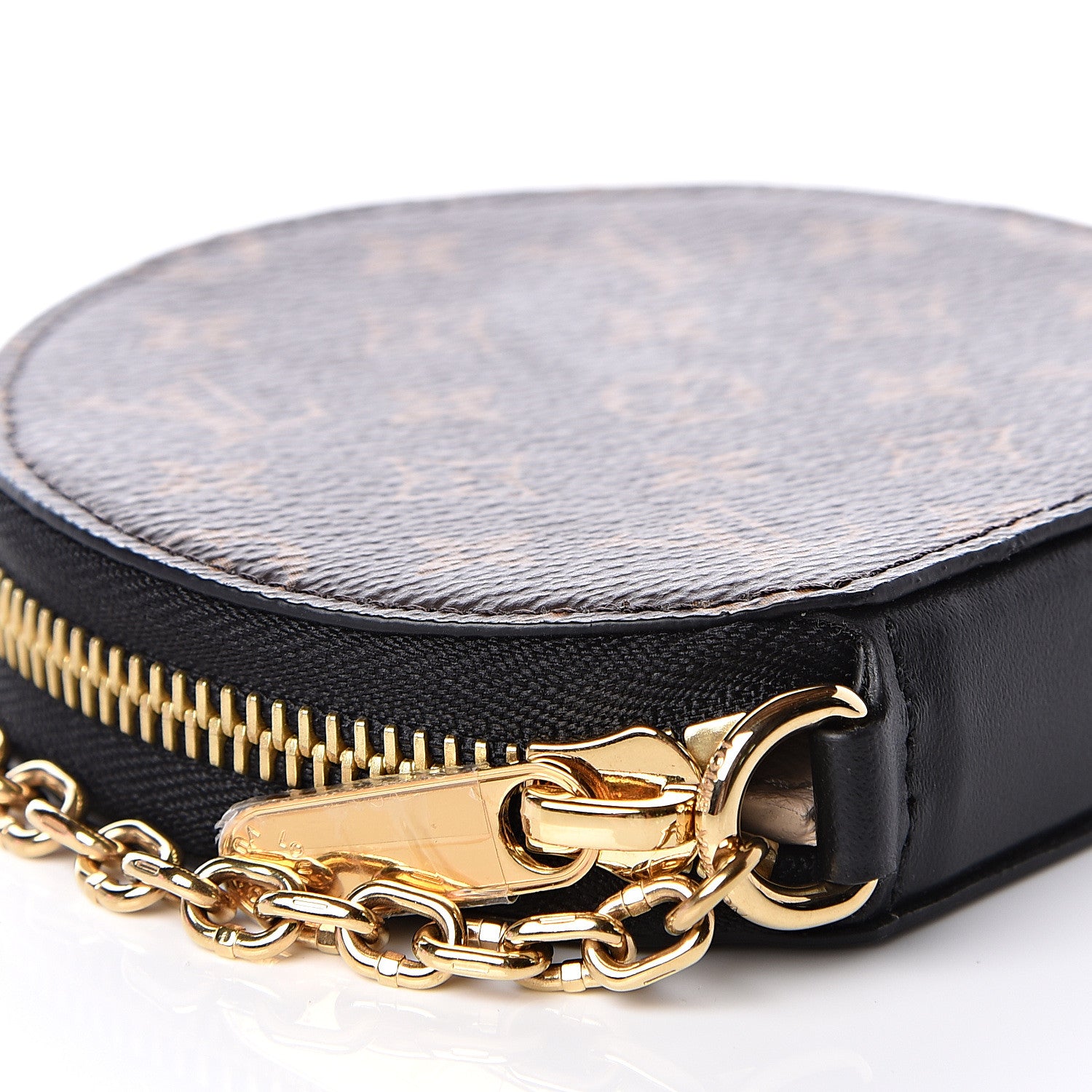 Louis Vuitton Calfskin Monogram Micro Boite Chapeau Black 7 of 9