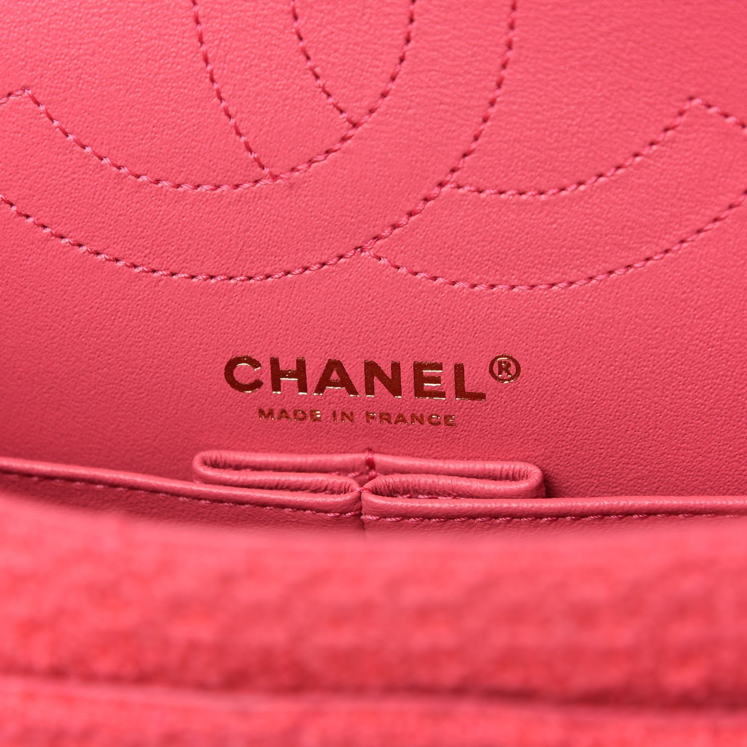 Chanel Wool Tweed Quilted 2.55 Reissue 225 Flap Pink 8 of 10