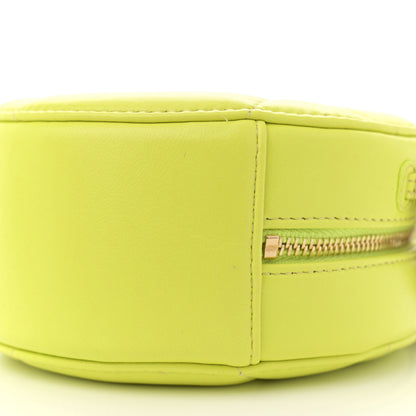 Chanel Lambskin Quilted Chanel 19 Round Clutch With Chain Yellow 10 of 10