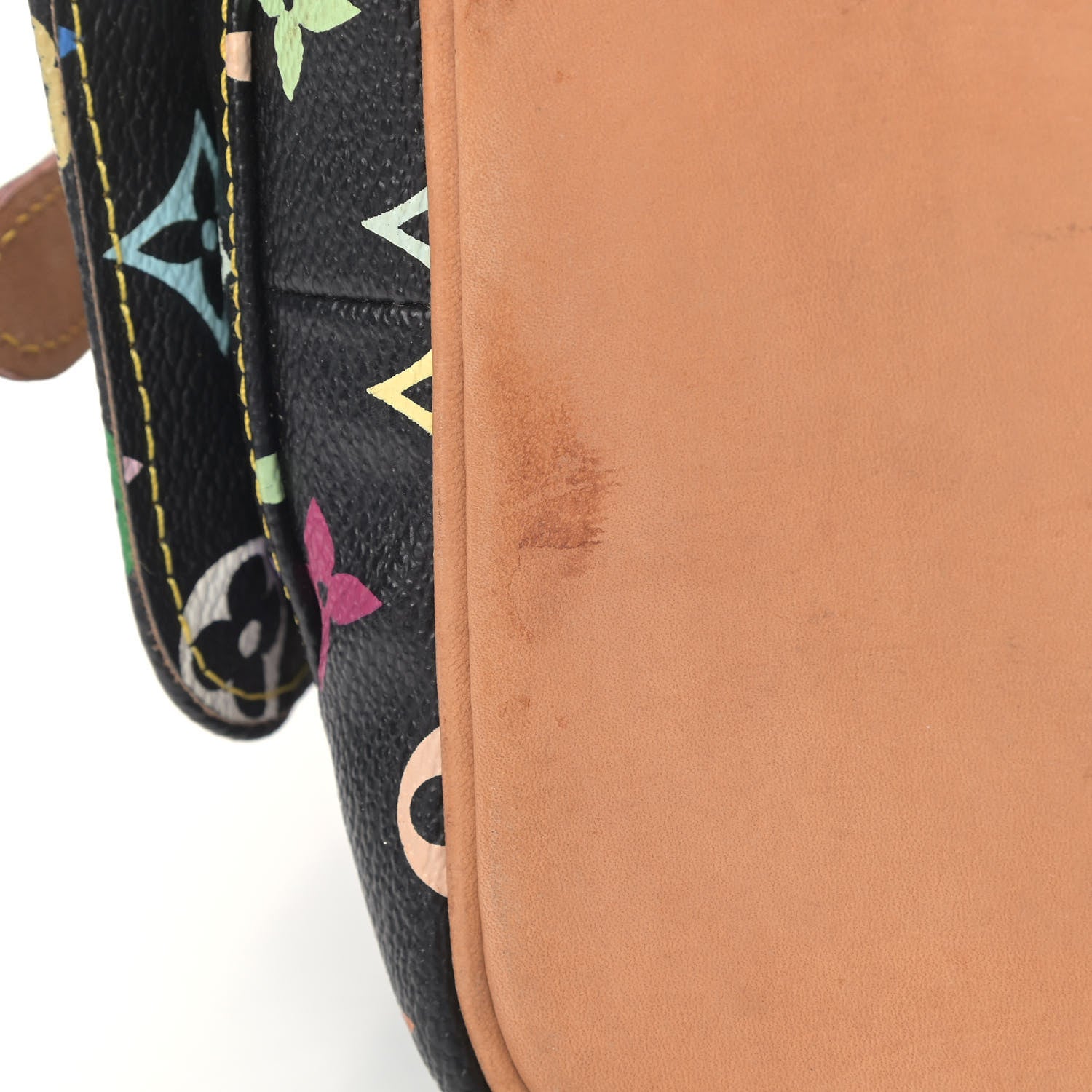 Louis Vuitton Monogram Multicolor Petit Noe Black 7 of 10
