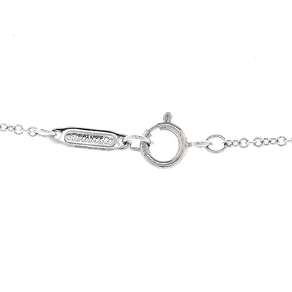 Tiffany Platinum Cultured Pearl Diamond 10-11mm Victoria Pendant Necklace 5 of 5