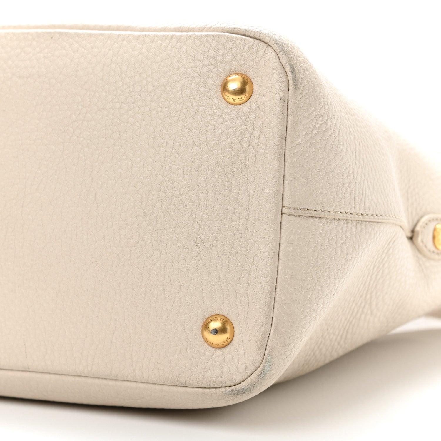 Prada Vitello Daino Tote Talco 16 of 23