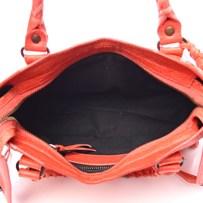 Balenciaga Agneau Classic Hardware Mini City Rose Corail 5 of 25