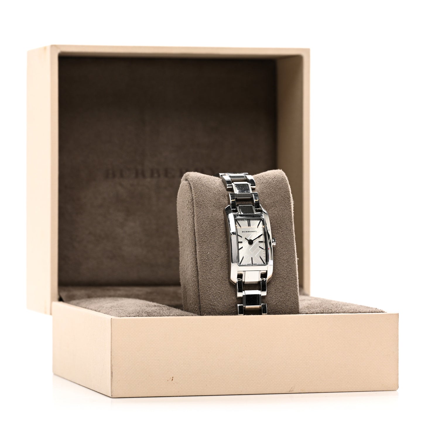Stainless Steel 17mm Heritage Quartz Watch Silver BU9600