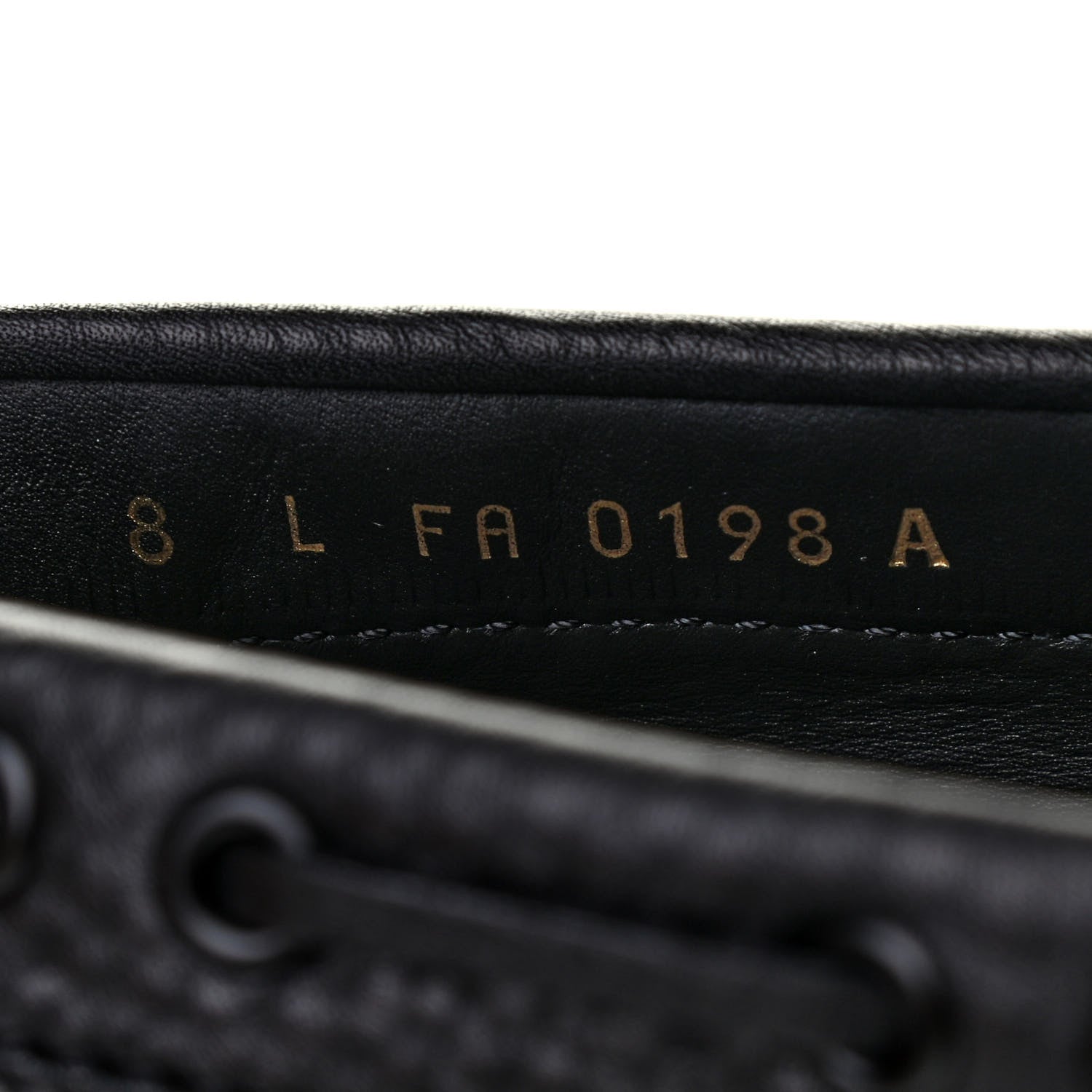 Louis Vuitton Empreinte Arizona Car Shoe Moccasin Loafers 8 Black 8 of 9