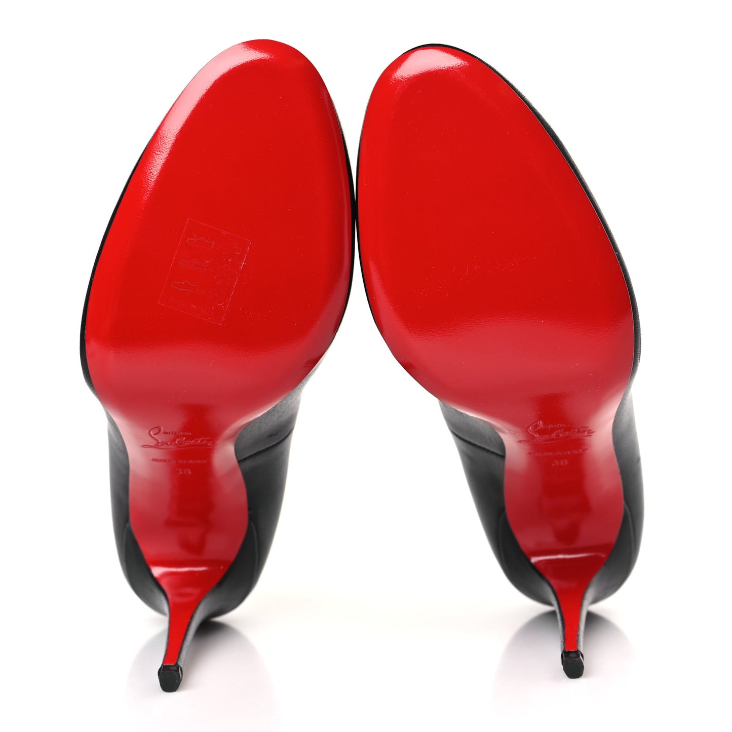 Calfskin Fifi 100 Pumps 38 Black