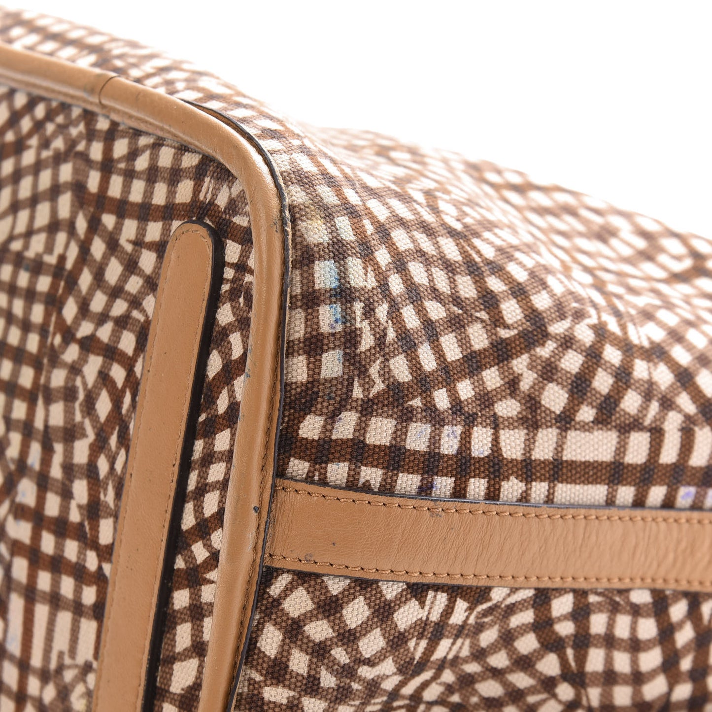 Visetos Medium Liz Reversible Shopper Tote Cognac