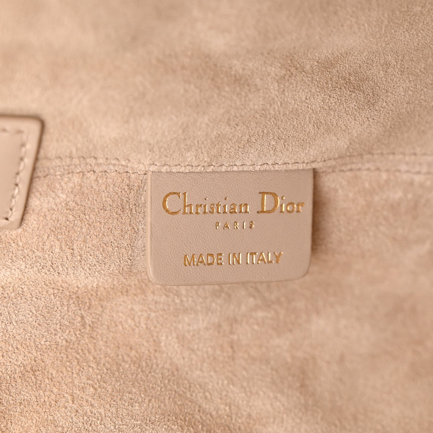 Christian Dior Calfskin Macrocannage Medium Toujour Powder Beige 7 of 11