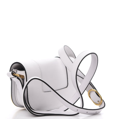 Valentino Garavani Calfskin Small Supervee Crossbody Bag Optic White 2 of 8