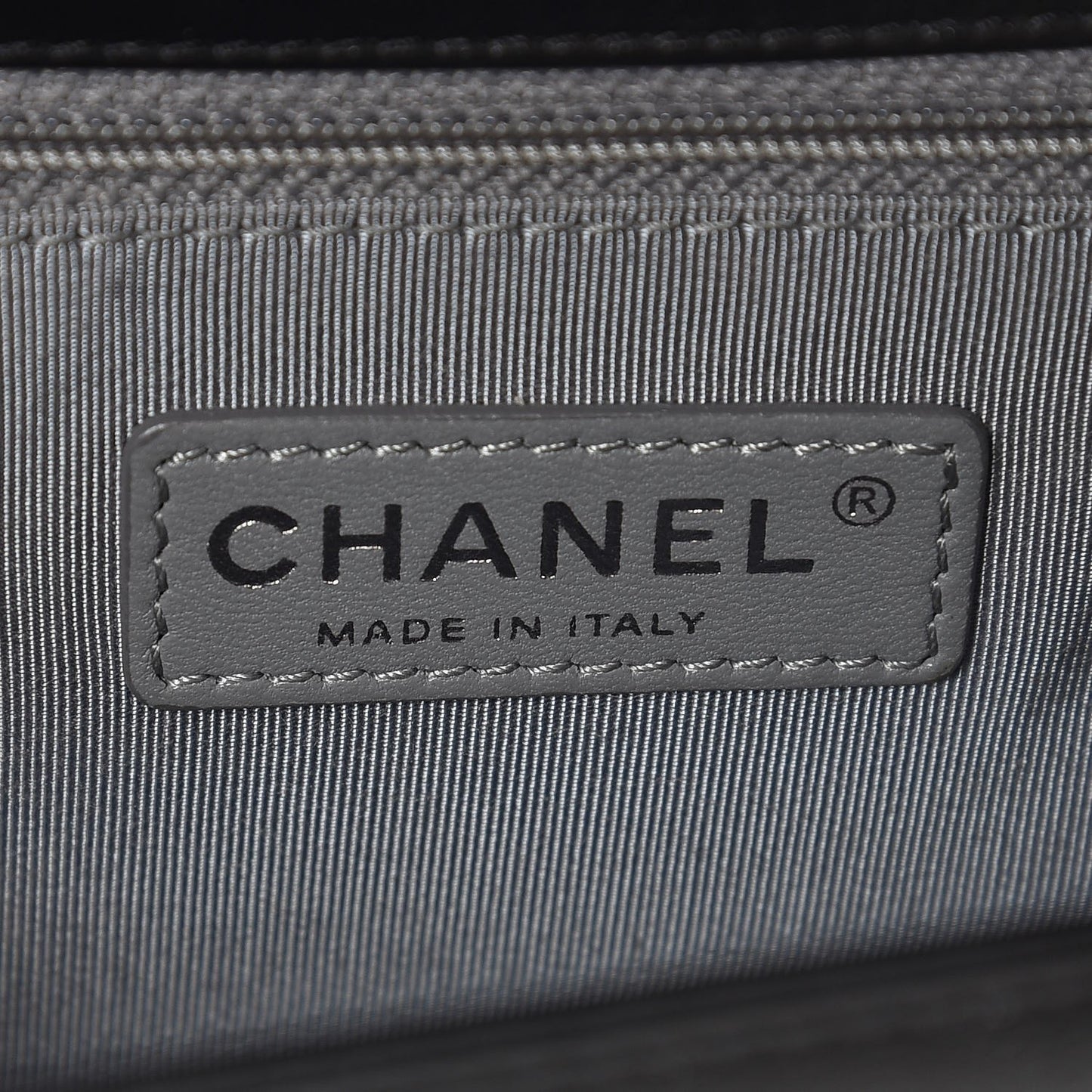 Calfskin Quilted New Medium Boy Flap Black