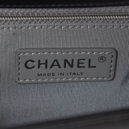 Chanel Calfskin Quilted New Medium Boy Flap Black 6 of 8