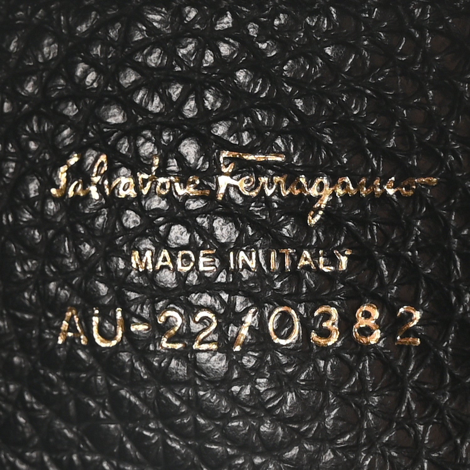 Salvatore Ferragamo Grained Calfskin Mini Gancino Bucket Bag Black 6 of 9