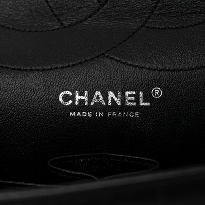 Chanel Aged Calfskin Chevron Quilted 2.55 Reissue 227 Flap So Black 6 of 13