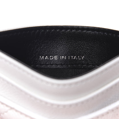 Chanel Caviar Quilted My Everything Card Holder White Black 7 of 9