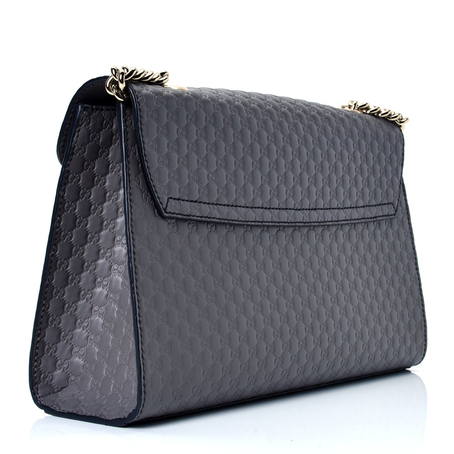 Soft Microguccissima Medium Emily Chain Shoulder Bag Loess