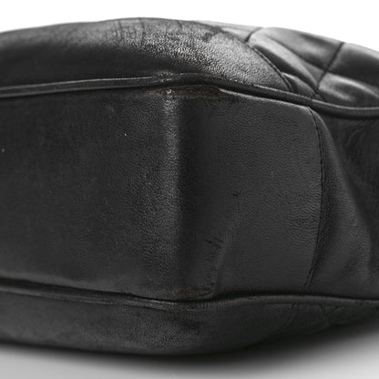 Chanel Lambskin Quilted Shoulder Bag Black 10 of 14
