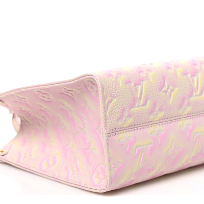 Louis Vuitton Empreinte Monogram Summer Stardust Onthego PM Pink 8 of 10