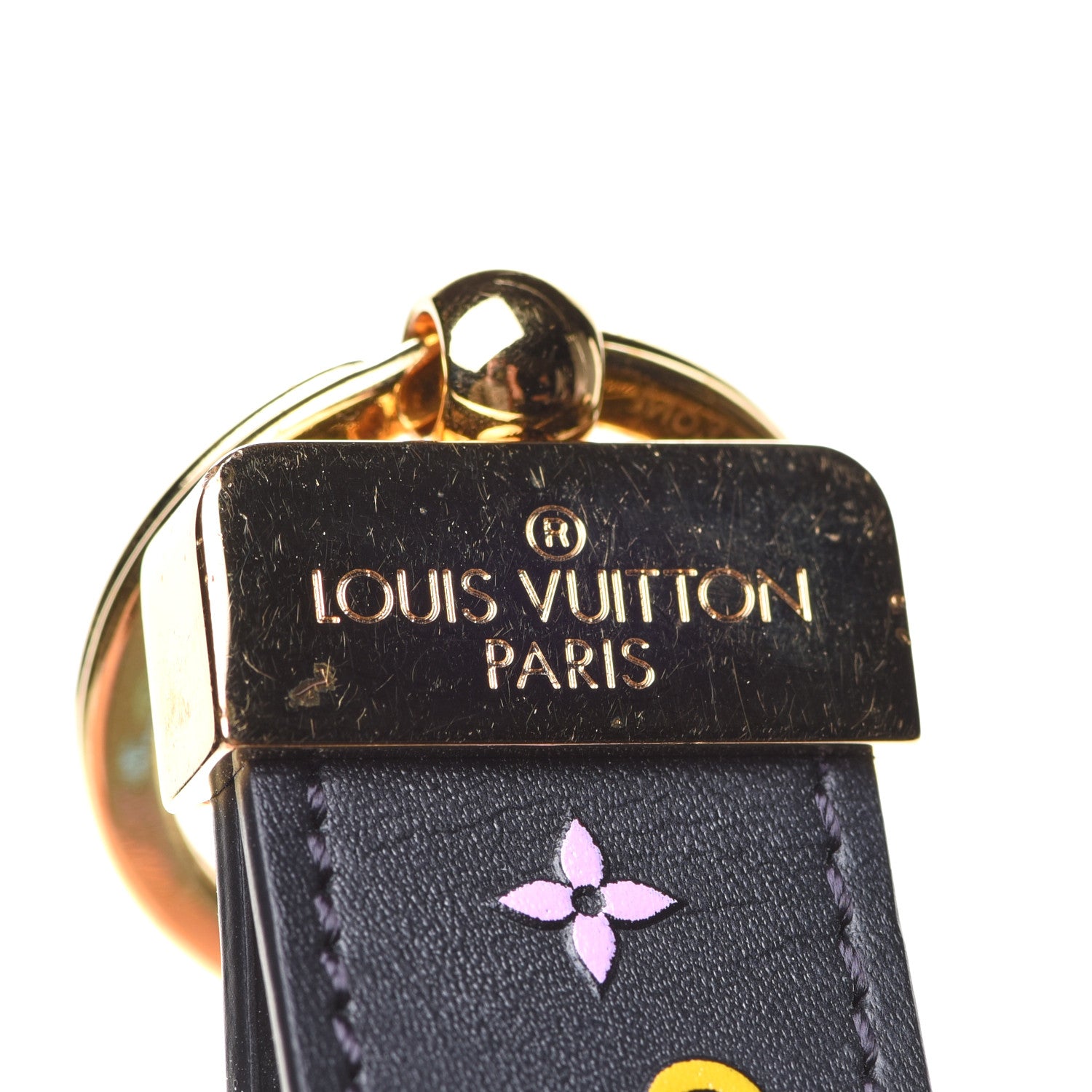 Louis Vuitton Calfskin New Wave Dragonne Key Holder 5 of 6