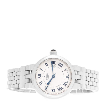 TUDOR Stainless Steel 30mm Clair De Rose Automatic Watch White 35500 2 of 5