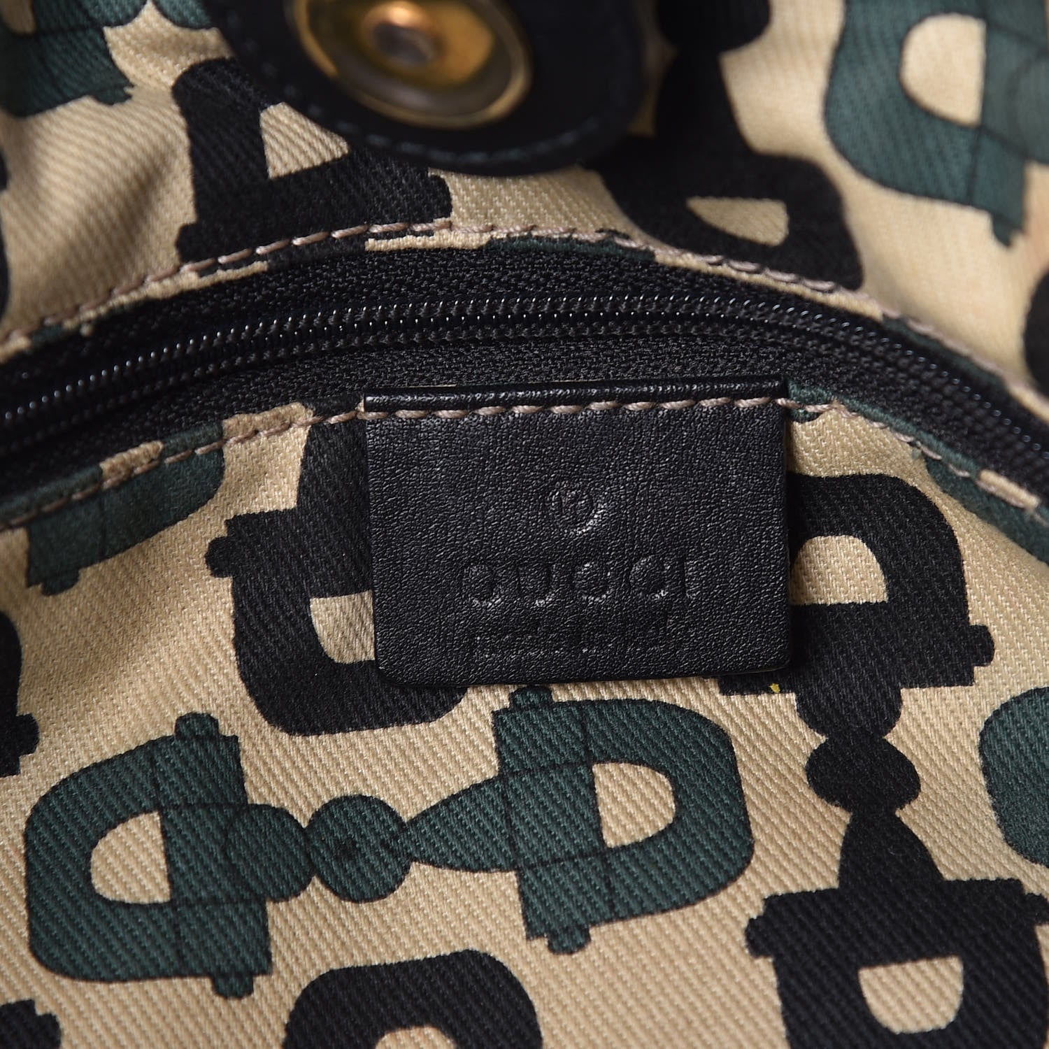 Gucci Guccissima Medium Sukey Tote Black 6 of 14