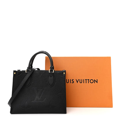 Louis Vuitton Empreinte Monogram Giant Onthego PM Black 11 of 11