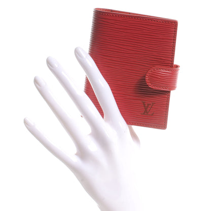 Louis Vuitton Epi Mini Agenda Rouge 2 of 8