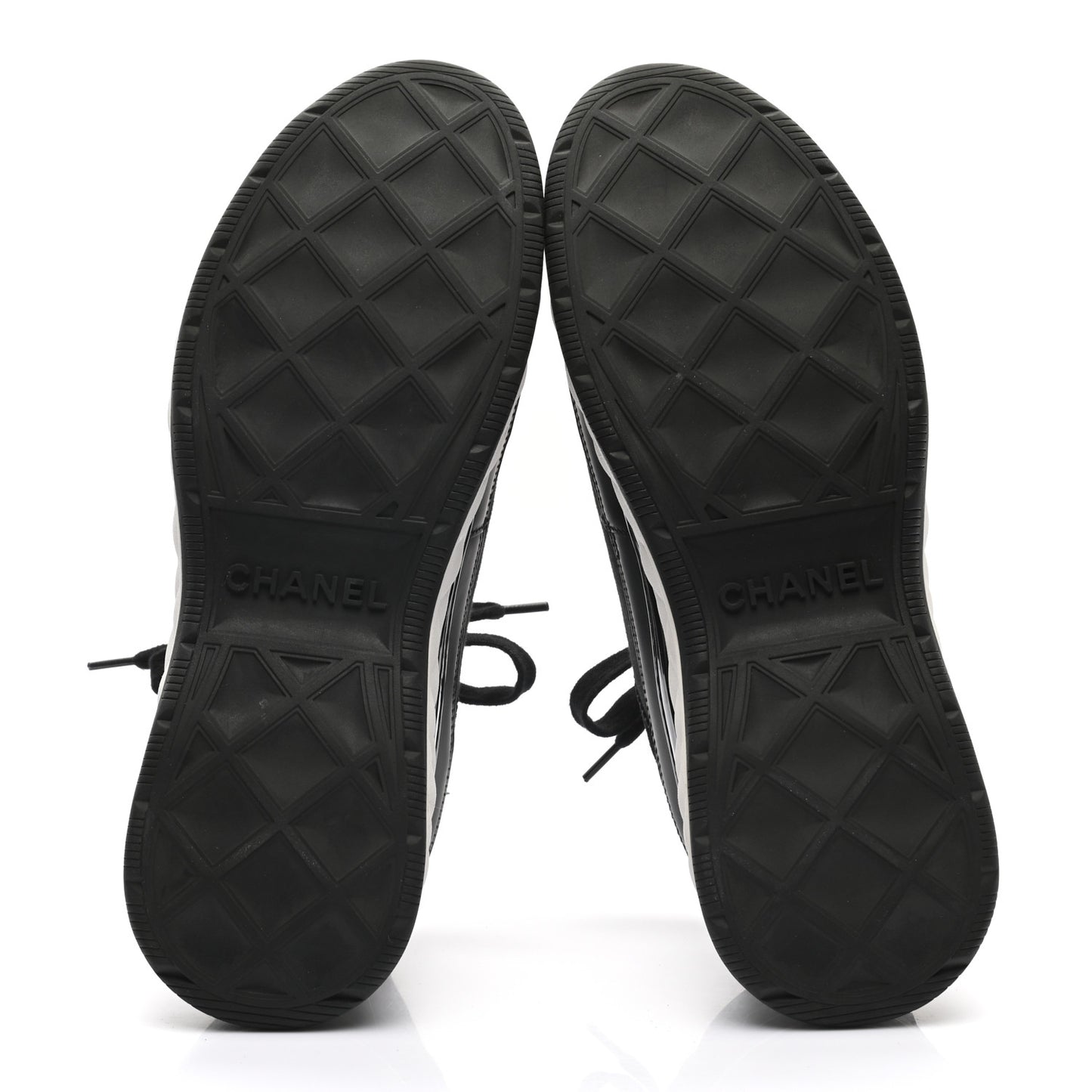 Velvet Calfskin Mixed Fibers CC Sneakers 40 Black
