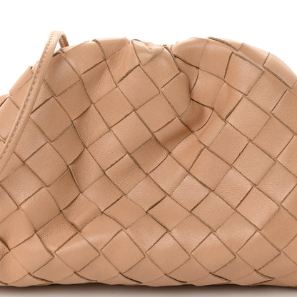 Bottega Veneta Nappa Intrecciato The Mini Pouch Almond 7 of 9