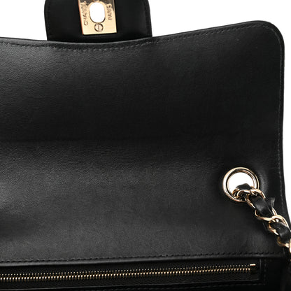Chanel Lizard Mini Rectangular Flap Black 12 of 13