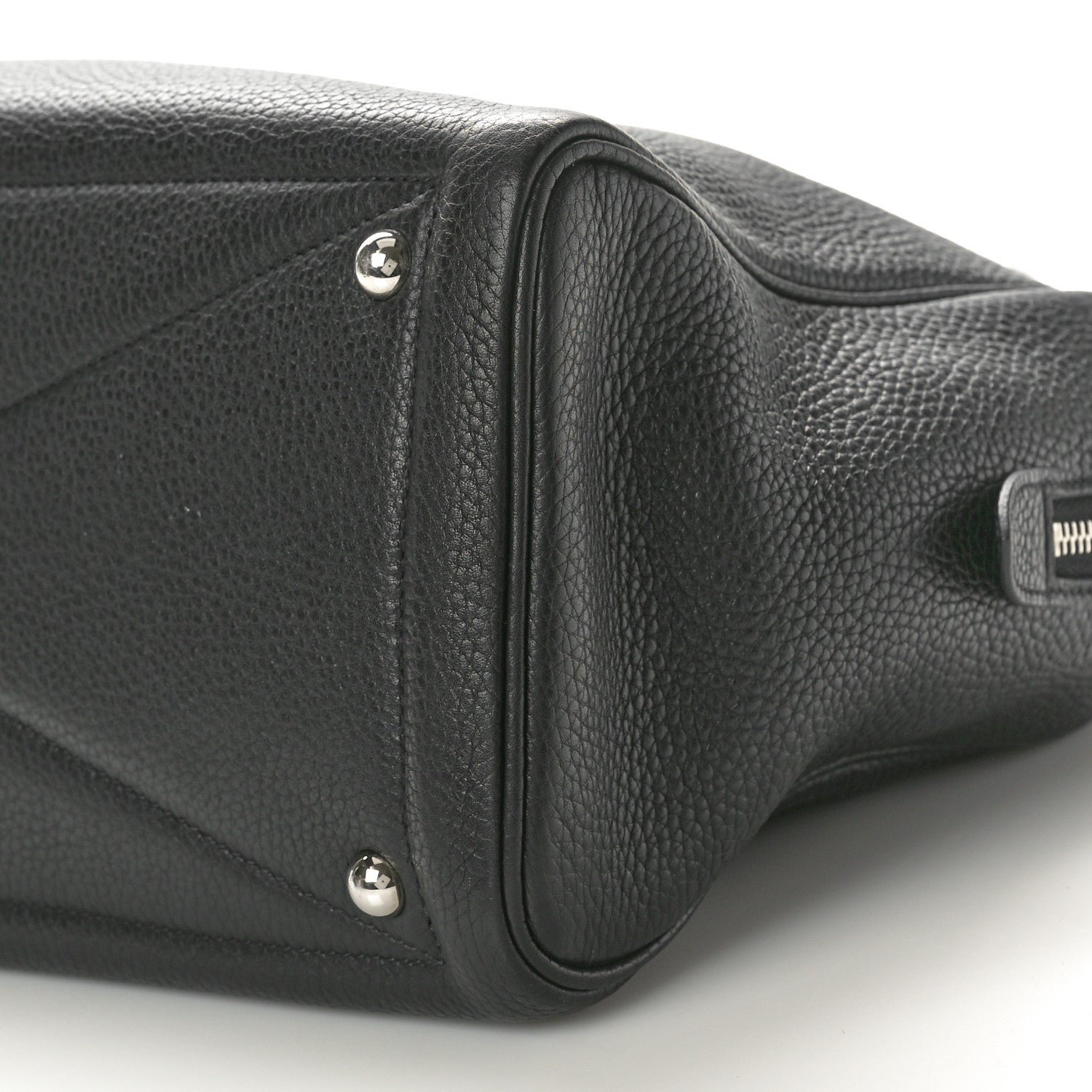 Hermes Taurillon Clemence Victoria II 35 Black 10 of 10