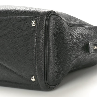 Hermes Taurillon Clemence Victoria II 35 Black 10 of 10