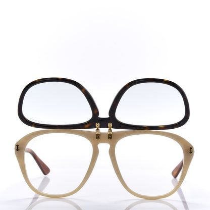 Gucci Acetate Flip Up Sunglasses GG0087S Tortoise 3 of 9