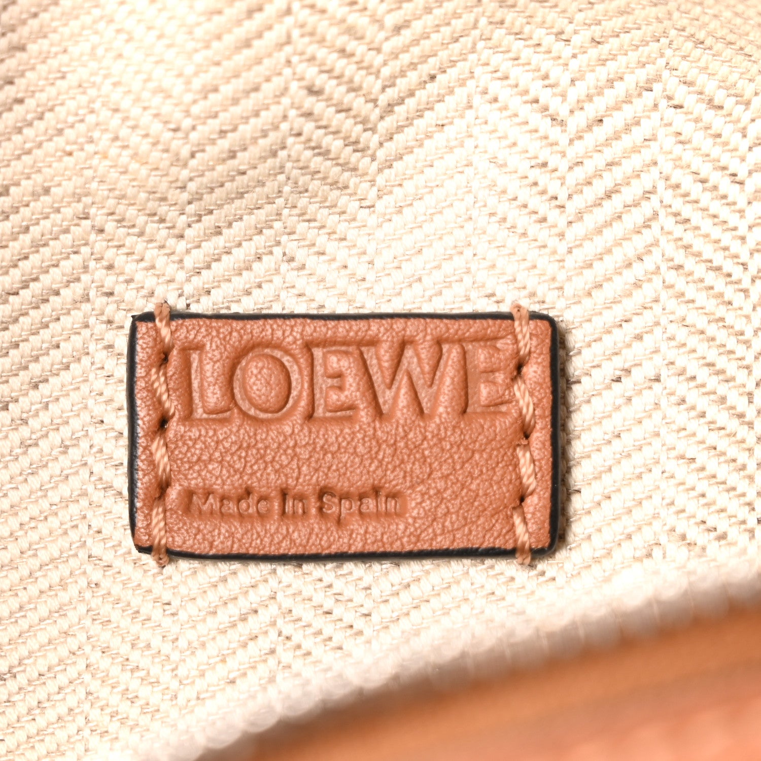 Loewe Calfskin Mini Puzzle Bag Tan 6 of 10