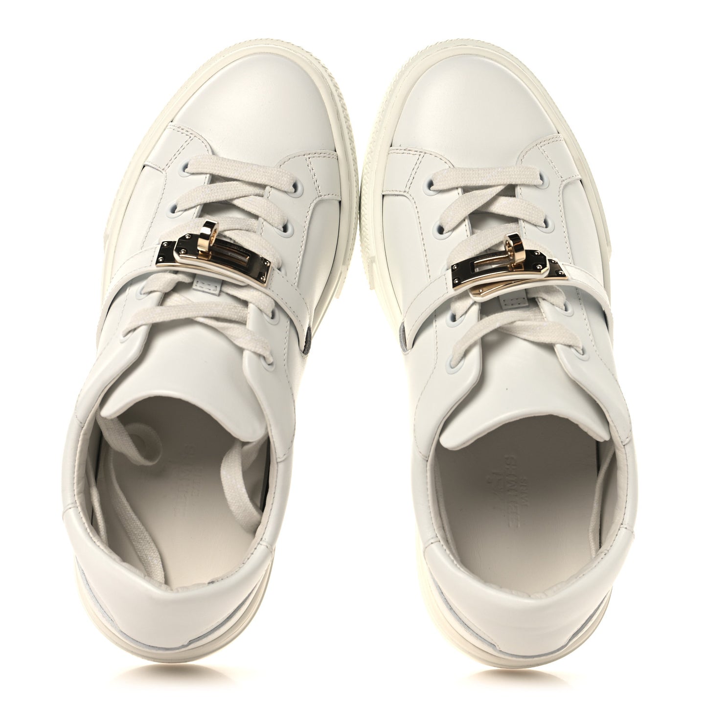 Calfskin Day Sneakers 36.5 White