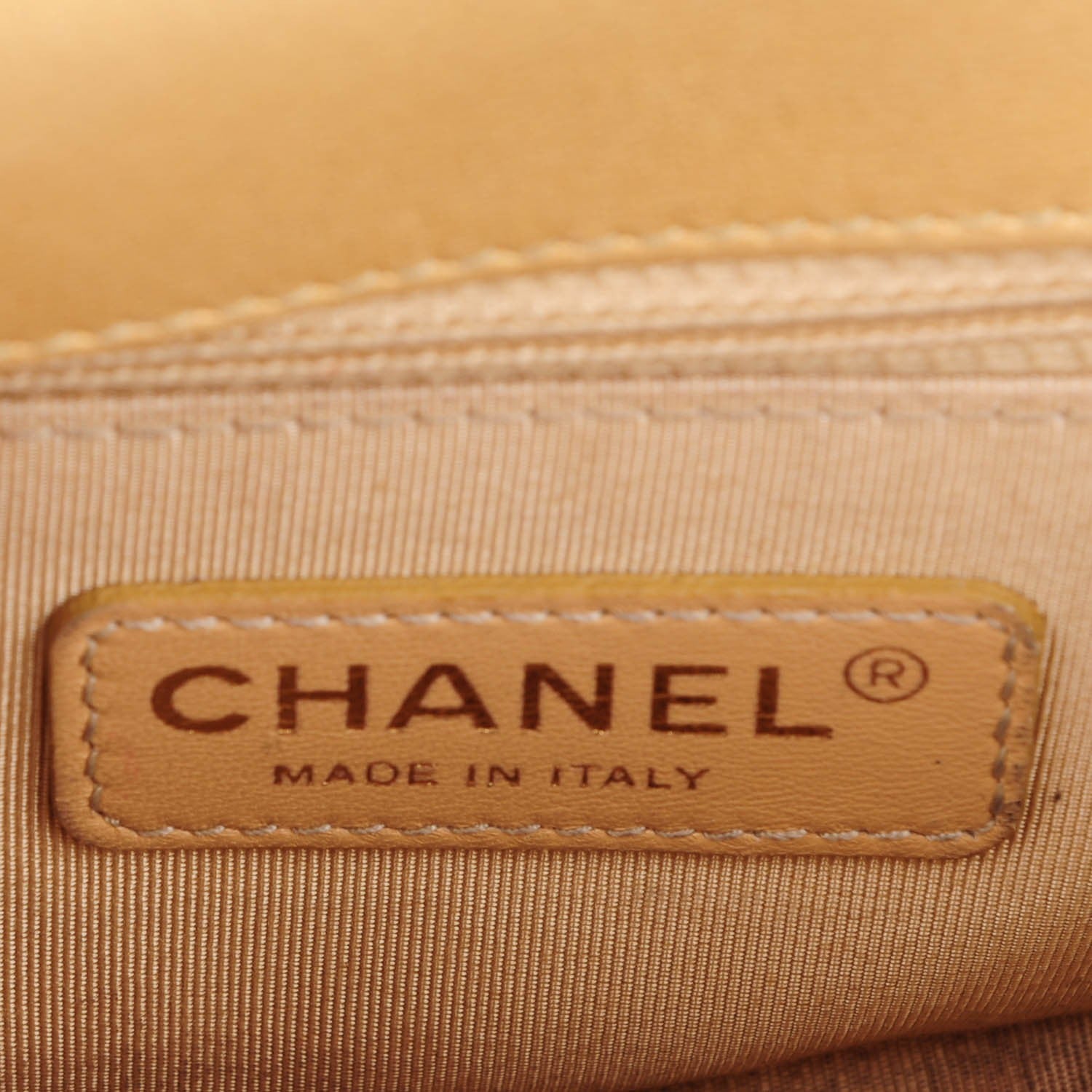 Chanel Patent Quilted Small Coco Boy Flap Gold 6 of 7