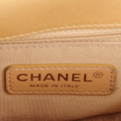 Chanel Patent Quilted Small Coco Boy Flap Gold 6 of 7