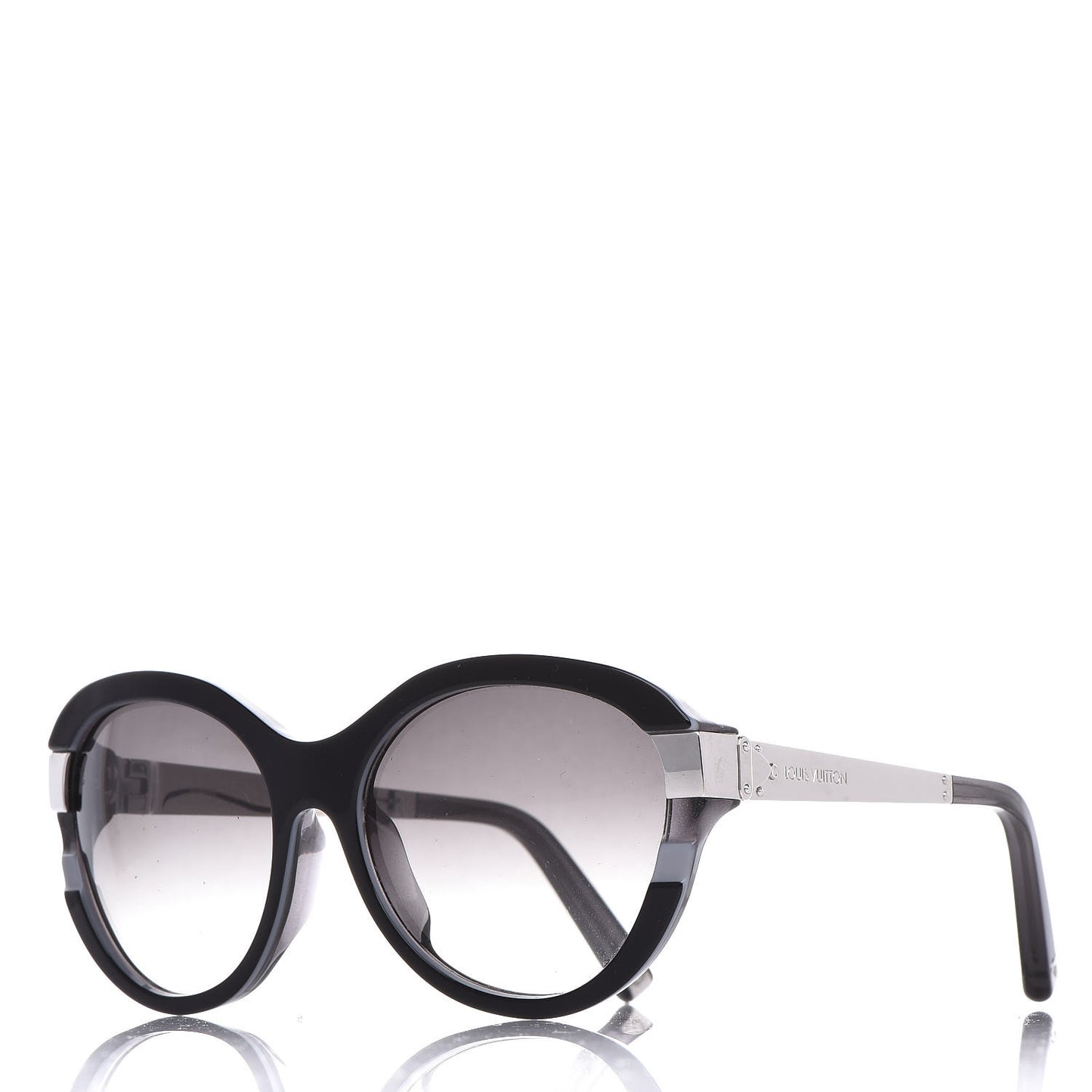 Acetate Petit Soupcon Cat Eye Sunglasses Z0489W Black