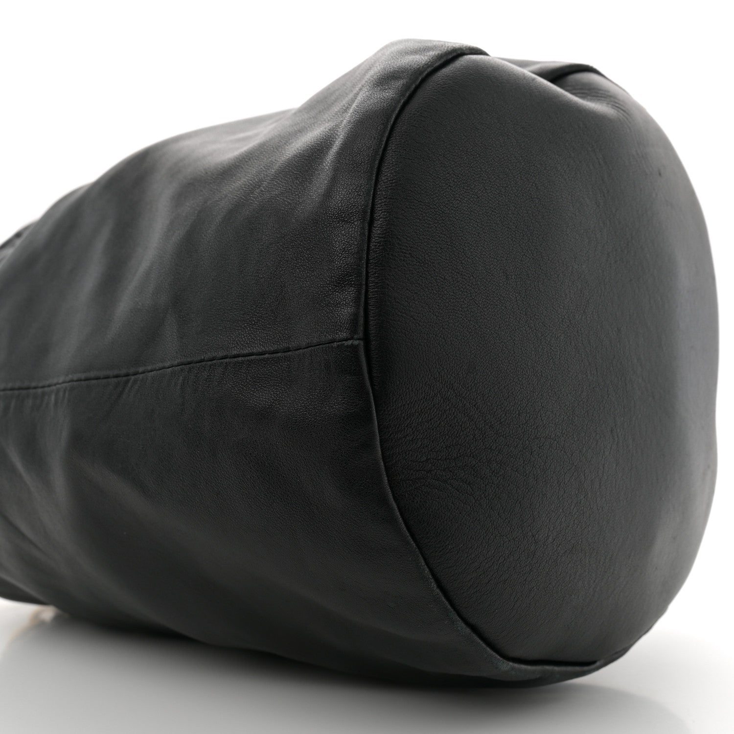 Khaite Smooth Calfskin Aria Bucket Bag Black 8 of 11