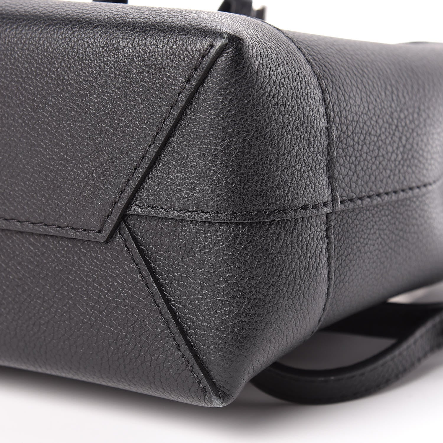 Louis Vuitton Calfskin Lockme Mini Backpack Black 10 of 15