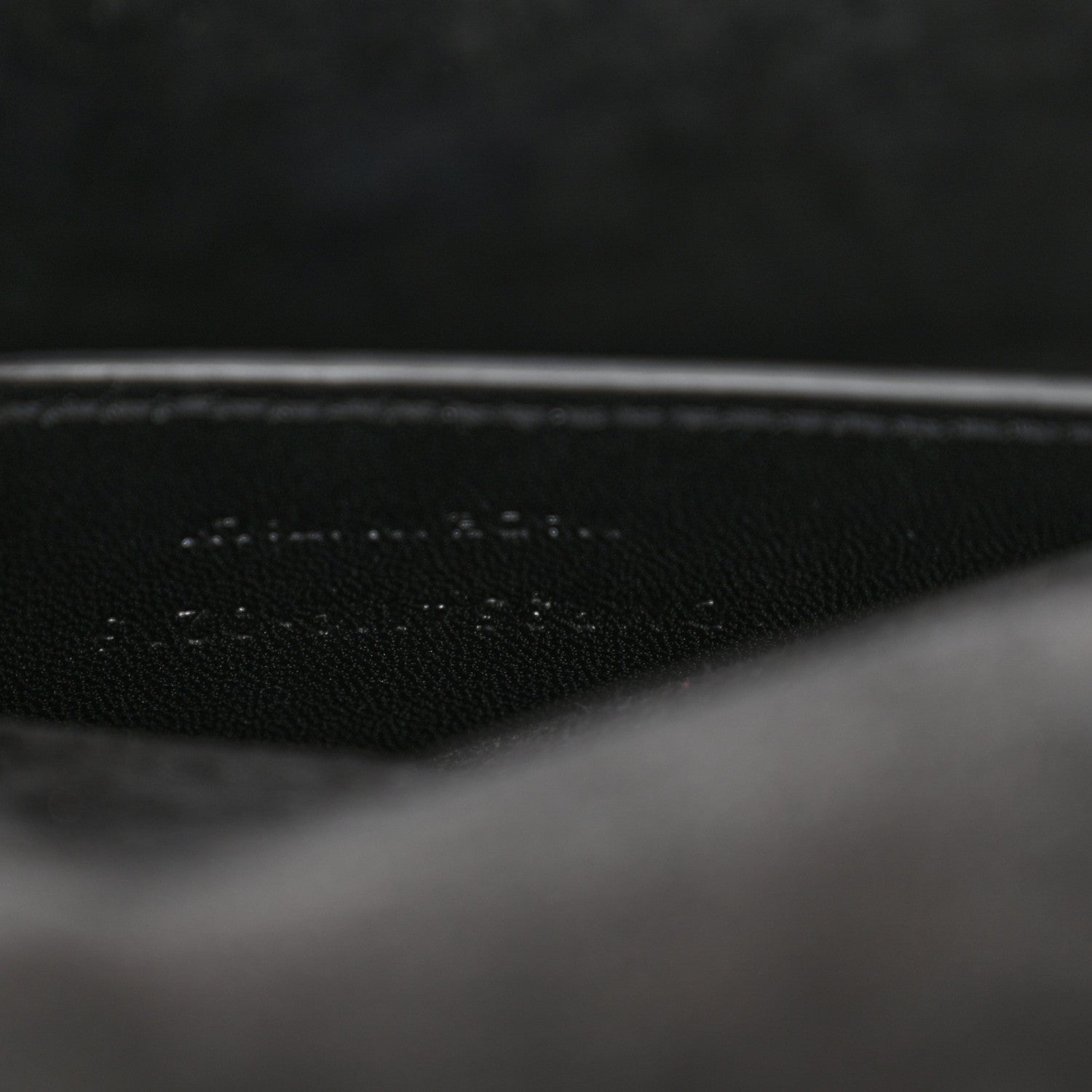 Saint Laurent Calfskin Crocodile Embossed Medium Classic Monogram Kate Tassel Satchel Black 7 of 13